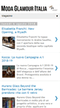 Mobile Screenshot of modaglamouritalia.com